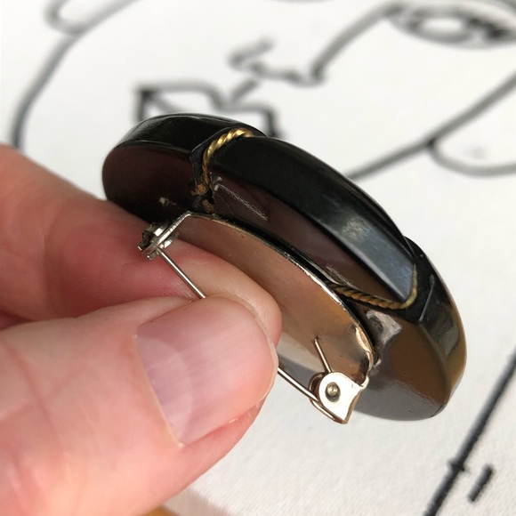 Mourning Brooch - Picture 5 of 13